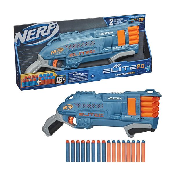 Nerf Elite 2.0 Lançador de Dardos Duplos Warden DB-8 Hasbro Imagem de Nerf Elite 2.0 Lançador de Dardos Duplos Warden DB-8 Hasbro