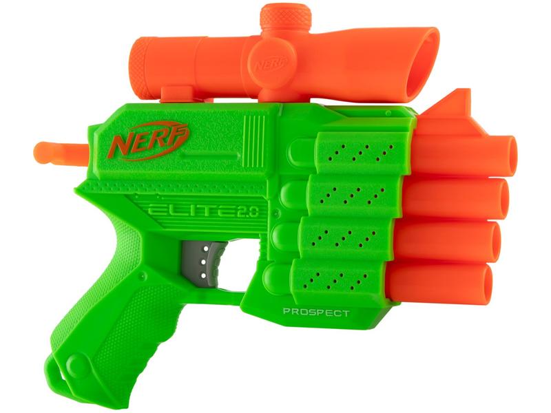 Nerf Elite 2.0 Prospect QS-4 Hasbro 15 Peças - com Acessórios Imagem de Nerf Elite 2.0 Prospect QS-4 Hasbro 15 Peças
