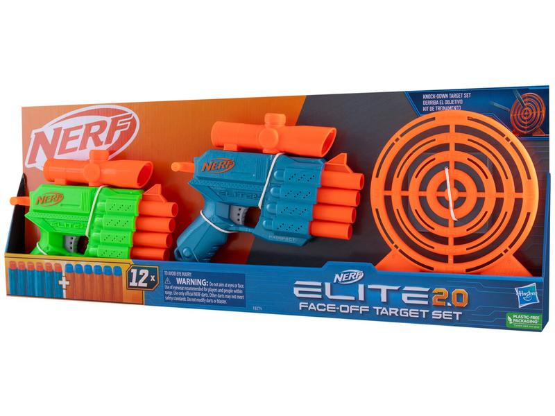 Nerf Elite 2.0 Prospect QS-4 Hasbro 15 Peças - com Acessórios Imagem de Nerf Elite 2.0 Prospect QS-4 Hasbro 15 Peças