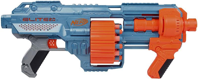Nerf Elite 2.0 Shockwave RD-15 Com Tambor Rotativo 15 Dardos Imagem de Nerf Elite 2.0 Shockwave RD-15 Com Tambor Rotativo 15 Dardos