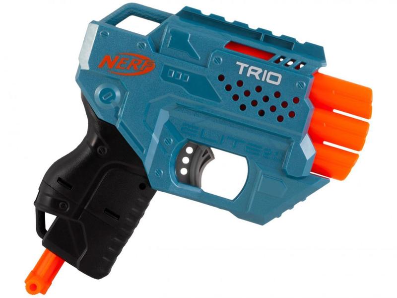 Imagem de Nerf Elite 2.0 Trio TD-3 Hasbro 7 Peças  - com Acessórios