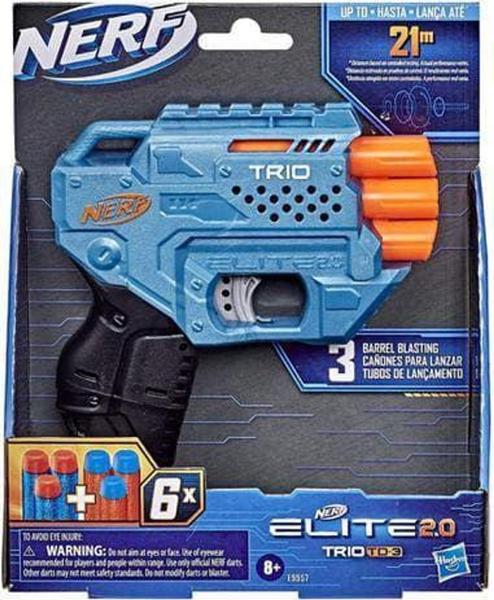 Imagem de Nerf Elite 2.0 - Trio TD3 - Hasbro