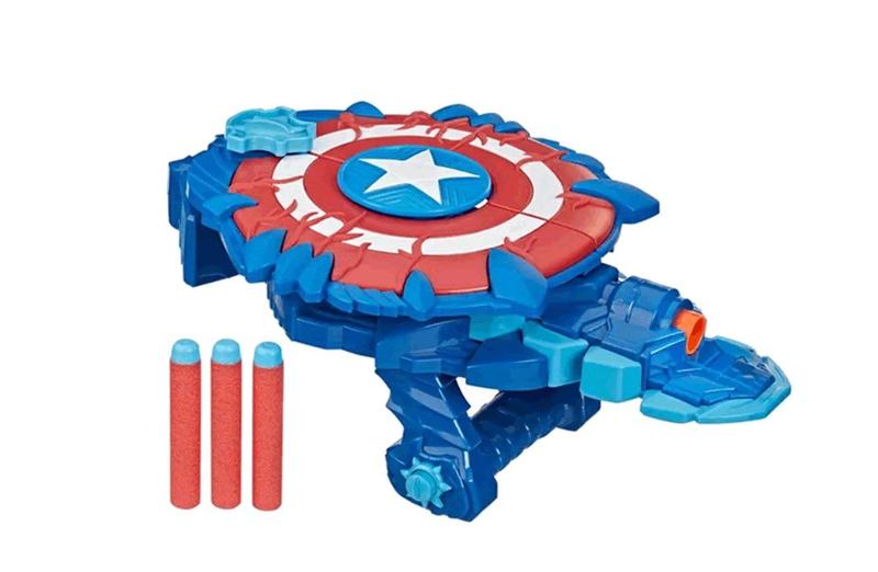 Imagem de Nerf Escudo Monster Hunters Capitão América - Hasbron F4377