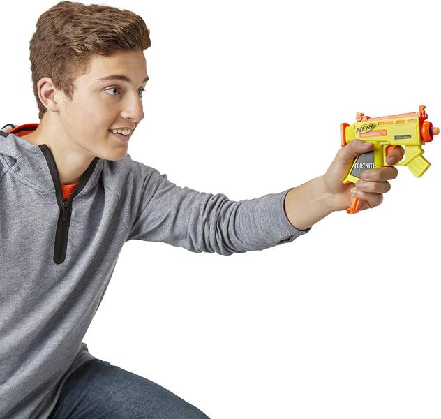 Imagem de NERF Fortnite Micro AR-L Microshots Dart-Firing Toy Blaster &amp 2 Dardos Oficiais de Elite para Crianças, Adolescentes, Adultos