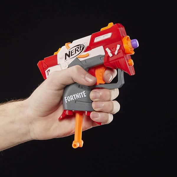 Imagem de Nerf Fortnite Ts Microshots Dart-Firing Toy Blaster &amp 2 Dardos Oficiais elite