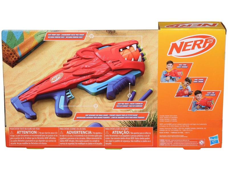 Imagem de Nerf Junior Wild Lionfury Hasbro 17 Peças