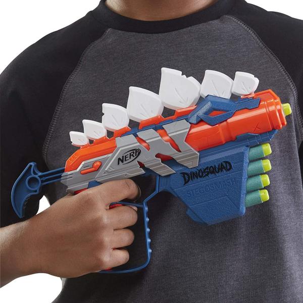 Nerf Lançador De Dardos Dinosquad Stego Smash - Hasbro F0806 Imagem de Nerf Lançador De Dardos Dinosquad Stego Smash - Hasbro F0806