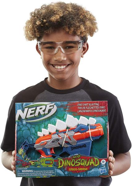Nerf Lançador De Dardos Dinosquad Stego Smash - Hasbro F0806 Imagem de Nerf Lançador De Dardos Dinosquad Stego Smash - Hasbro F0806