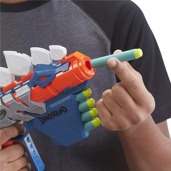 Nerf Lançador De Dardos Dinosquad Stego Smash - Hasbro F0806 Imagem de Nerf Lançador De Dardos Dinosquad Stego Smash - Hasbro F0806