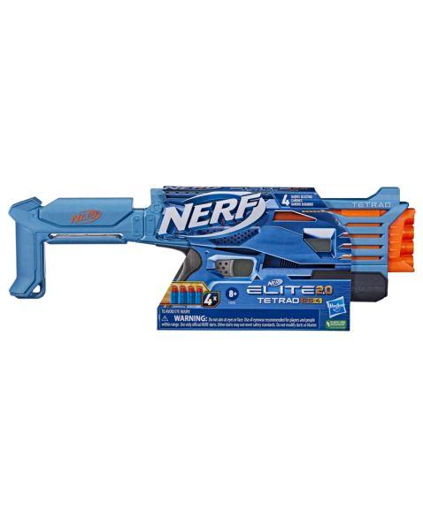 Imagem de Nerf Lançador De Dardos Elite 2.0 Tetrad QS 4 Hasbro