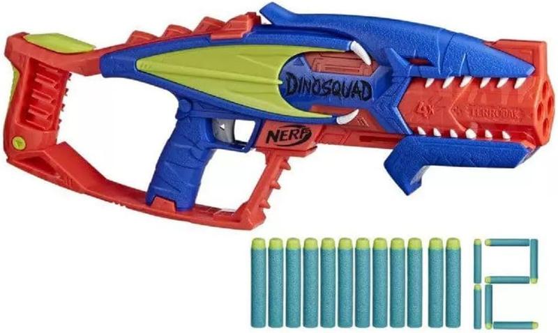 Imagem de Nerf, Lançador DinoSquad Terrodak, Azul e Laranja Hasbro