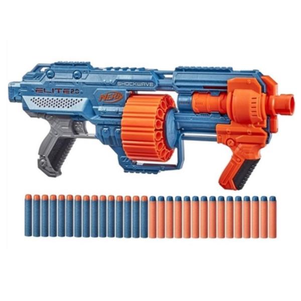 Imagem de Nerf Lançador Elite 2.0 Shockwave Rd-15 - E9531 - Hasbro 630509962990