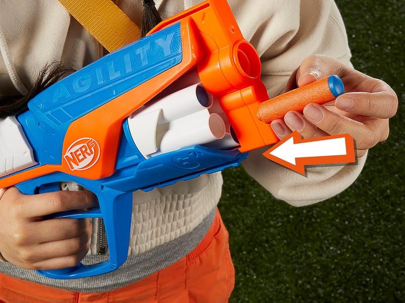 Nerf N Series Agility Com 12 dardos Nerf N1 Hasbro F8630 Imagem de Nerf N Series Agility Com 12 dardos Nerf N1 Hasbro F8630