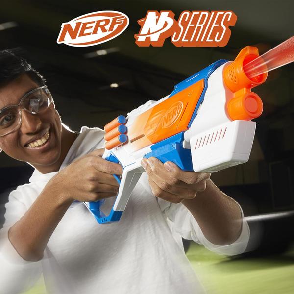 Nerf N Series Lançador Strikeback clip Hasbro G0219 Imagem de Nerf N Series Lançador Strikeback clip Hasbro G0219
