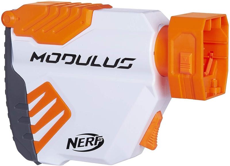 Nerf N-Strike Modulus Estoque de Armazenamento Blaster Extensível - Hasbro Imagem de Nerf N-Strike Modulus Estoque de Armazenamento Blaster Extensível