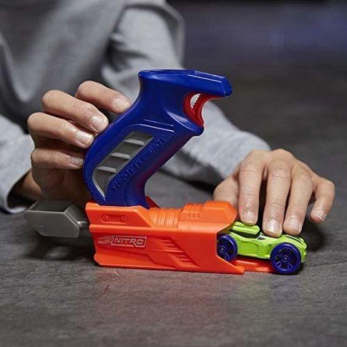 Nerf Nitro Throttlehot Azul - Hasbro C0780 Imagem de Nerf Nitro Throttlehot Azul - Hasbro C0780