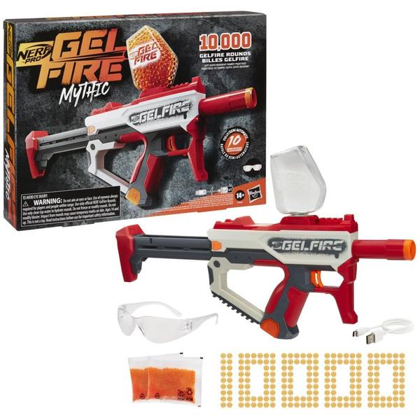 Imagem de Nerf Pro Gelfire Mythic Full Auto Hasbro - Blaster com 10.000 Cartuchos