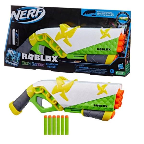 Nerf Roblox Shadow Sensei - Hasbro Imagem de Nerf Roblox Shadow Sensei