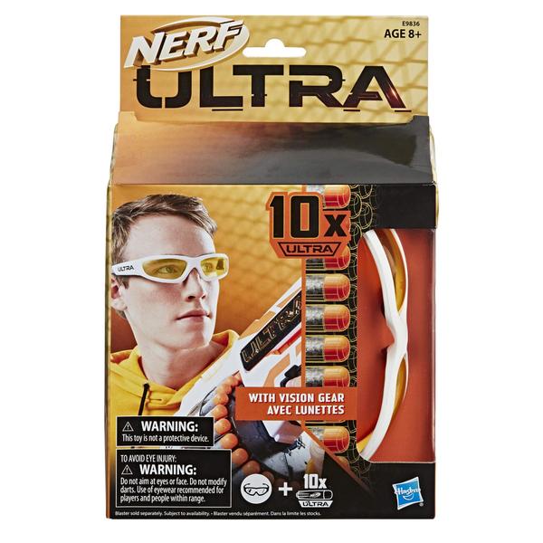 Imagem de NERF Ultra Vision Gear e 10 Ultra Dardos - O Ultimate em Dart Blasting - Dardos Compatíveis apenas Ultra Blasters