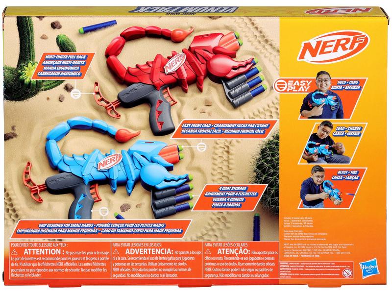 Imagem de Nerf Wild Venompack Hasbro 22 Peças 