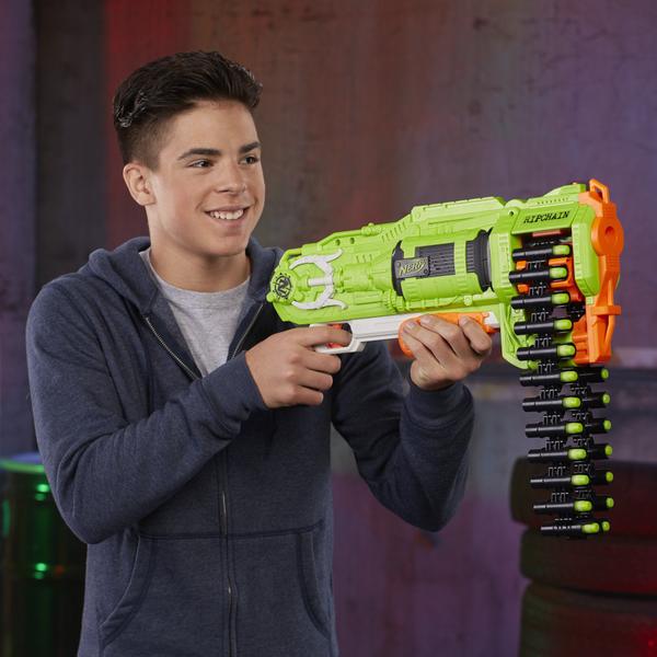 Imagem de Nerf Zombie Ripchain Combat Blaster