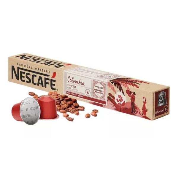 Imagem de Nescafé Farmers Origins Colombia em cápsulas  - 10 Unidades 53g