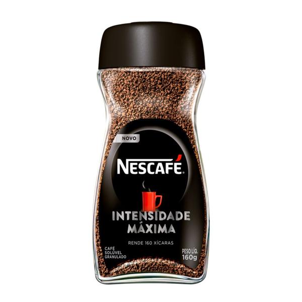 Nescafé Intensidade Máxima Solúvel 160g Imagem de Nescafé Intensidade Máxima Solúvel 160g