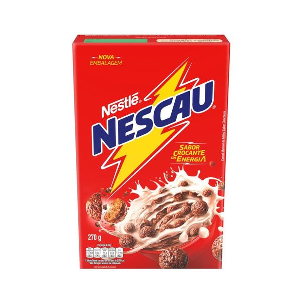Nescau Nestlé Cereal Matinal com 270g Imagem de Nescau Nestlé Cereal Matinal com 270g