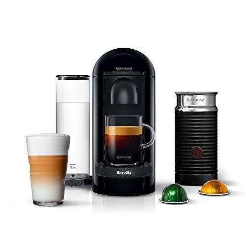 Imagem de Nespresso VertuoPlus Café e Máquina de Café Expresso by Breville com Espuma de Leite, Tinta Preta