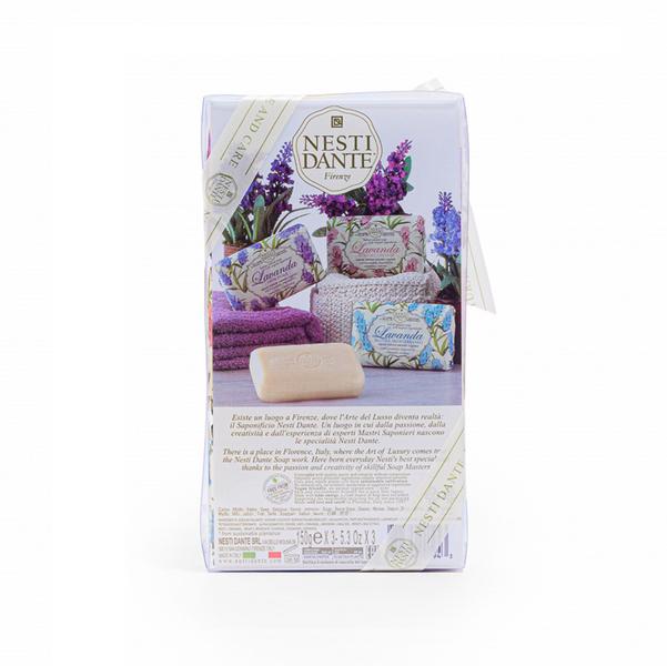 Imagem de Nesti Dante Kit Lavanda 3 Sabonetes de 150g Gift Lavanda