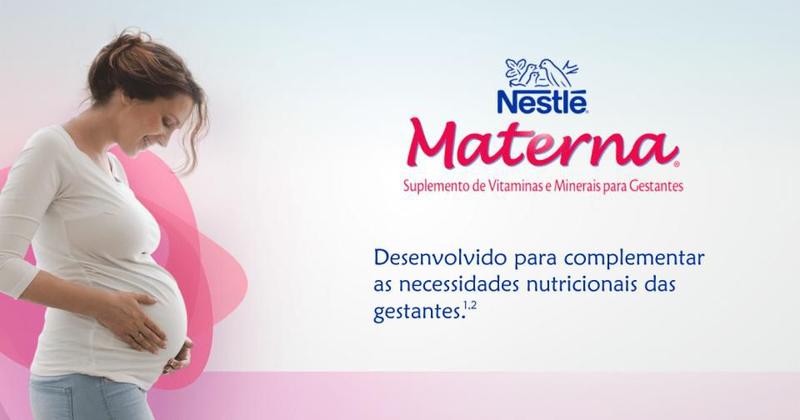 Imagem de Nestlé Materna Polivitamínico Cx/c-30 P/gestantes - Kit 3un