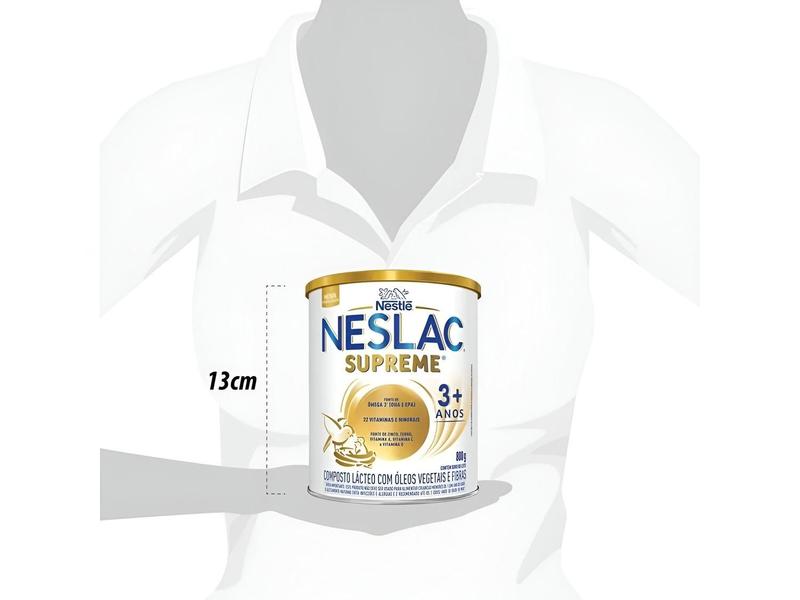 Imagem de Nestlé Neslac Supreme 3+ Formula Infantil Sem Glúten 800g