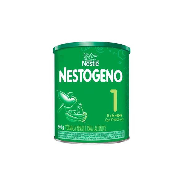 Nestogeno 1 Fórmula Infantil 0 A 6 Meses 800g Nestlé Imagem de Nestogeno 1 Fórmula Infantil 0 A 6 Meses 800g Nestlé
