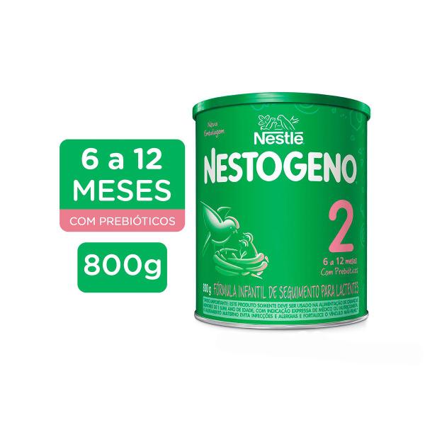 Imagem de Nestogeno Fórmula Infantil 2 De 6 A 12 Meses 800g Nestlé