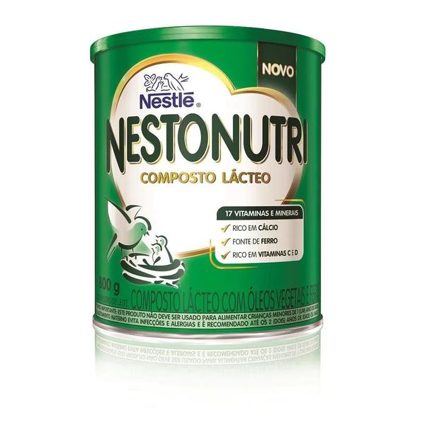 Nestonutri Composto Lácteo Infantil Lata 800G - Nestle Imagem de Nestonutri Composto Lácteo Infantil Lata 800G