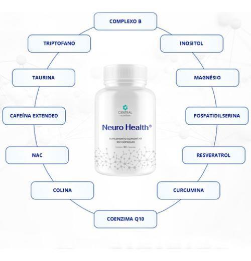 Imagem de Neuro Health - 90 cápsulas - Central Nutrition