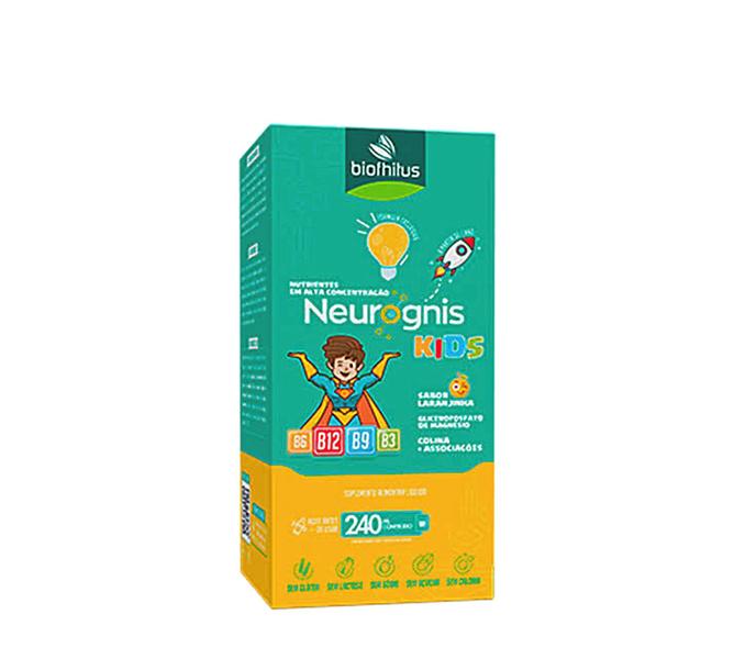 Imagem de Neurognis Kids Vitaminas B12, B9, B3, B6 Sab Laranja - 240ml
