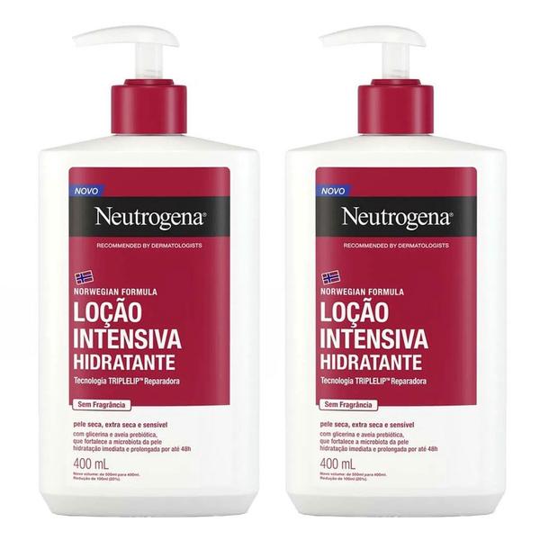 Neutrogena Norwegian Fórmula Intensivo Kit Com 2 Hidratantes Sem Fragrância Neutrogena Norwegian Fórmula Intensivo Kit Com 2 Hidratantes Sem Fragrância