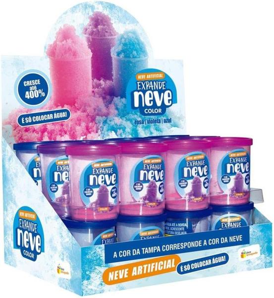 Imagem de Neve Artificial Expande Neve Color 24 Unidades Gelele