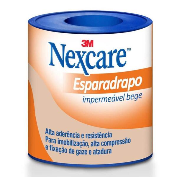 Imagem de NEXCARE ESPARADRAPO IMPERMEÁVEL BEGE COM 50MM x 3M