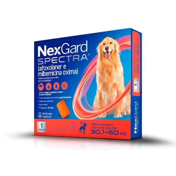 Imagem de NexGard Spectra Antipulgas e Carrapatos para Cães de 30,1 a 60kg