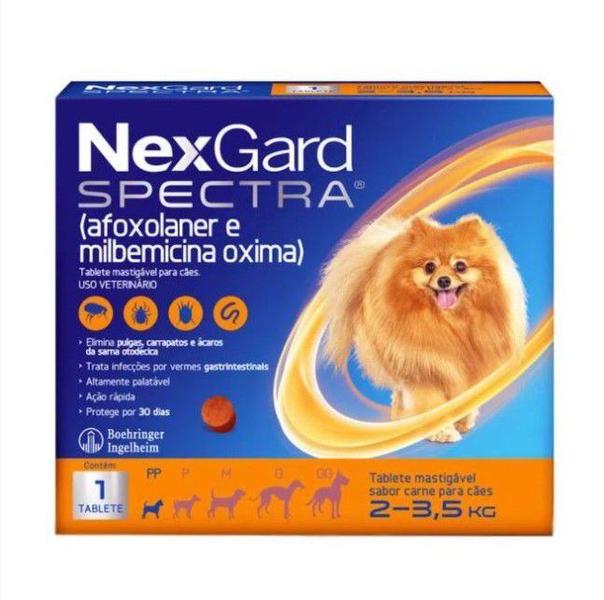 Imagem de NexGard Spectra para Cães de 2 a 3,5 Kg