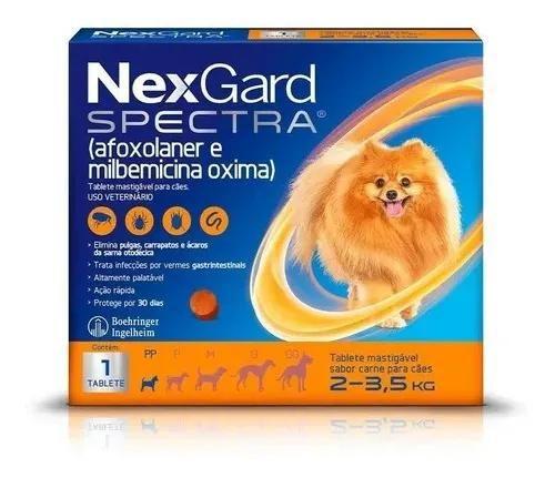 Imagem de Nexgard Spectra para Cães de 2 a 3,5kg - Boehringer Ingelheim