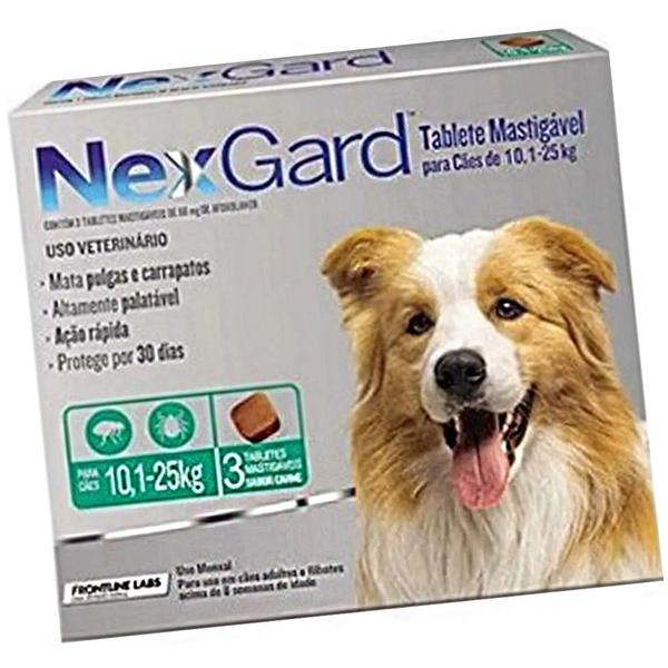 Imagem de Nexgard X3 G Cães 10 a 25kg Antipulgas e Carrapatos Original - Boehringer Ingelheim