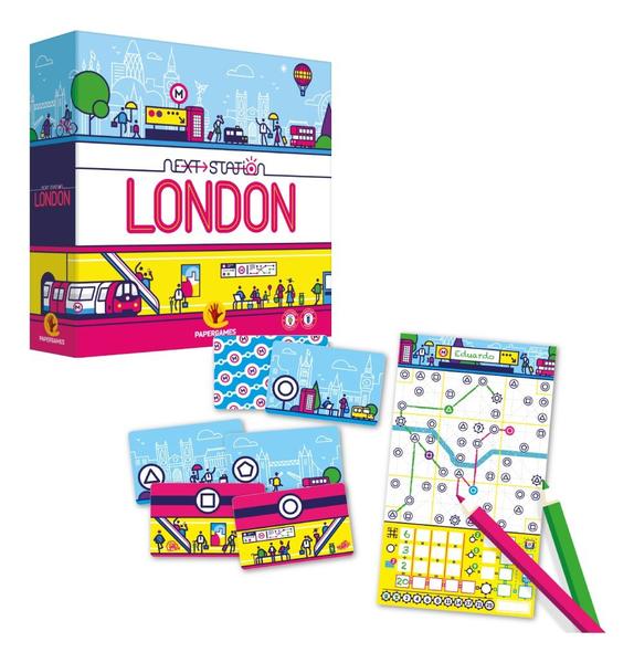 Imagem de Next Station London Jogo De Cartas Papergames J090