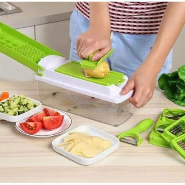 Imagem de Nicer Dicer Plus Cortador Fatiador de Legumes Frutas e Legumes-Pronta entrega