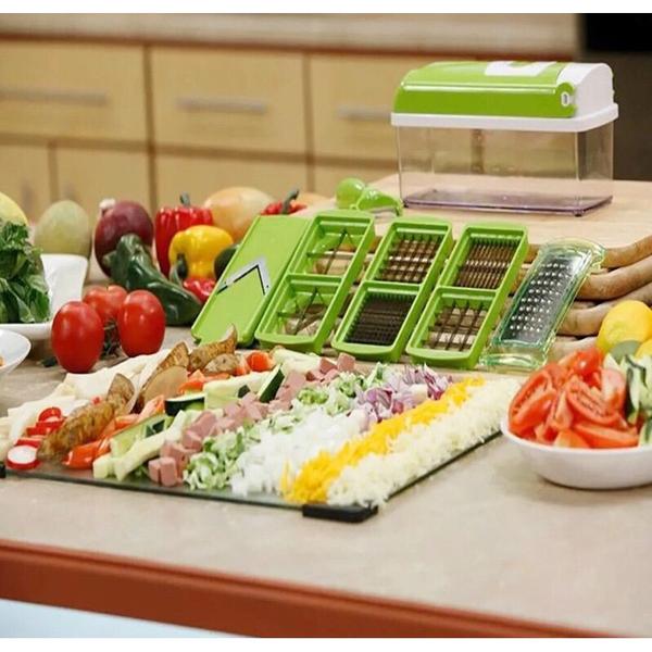 Imagem de Nicer Dicer Plus Cortador Legumes Fatiador Verduras e Frutas