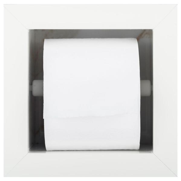 Nicho Em Porcelanato Para Banheiro - kit com 3 peças (Calacata) - Incompany Home Imagem de Nicho Em Porcelanato Para Banheiro - kit com 3 peças (Calacata)