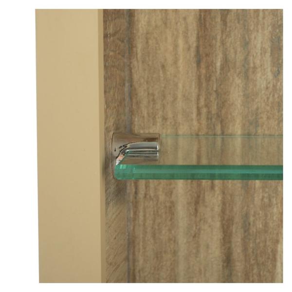 Nicho Em Porcelanato Para Banheiro - kit com 3 peças (Madeirado) - Incompany Imagem de Nicho Em Porcelanato Para Banheiro - kit com 3 peças (Madeirado)