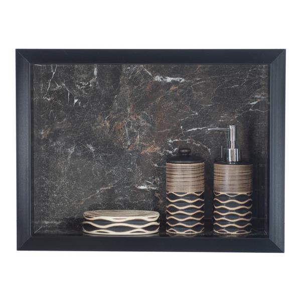 Nicho Em Porcelanato Para Banheiro Organizador Porta Shampoo - Incompany Imagem de Nicho Em Porcelanato Para Banheiro Organizador Porta Shampoo